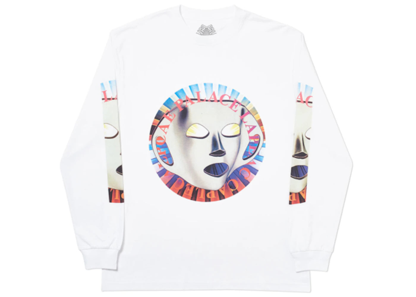 Palace Flat Stancey Longsleeve White