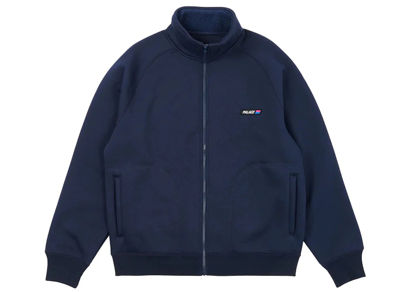 Palace Fleece Bonded Full Zip Navy