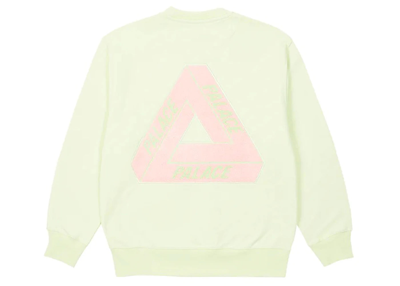 Palace Fleece Tri-Ferg Crew Mojito