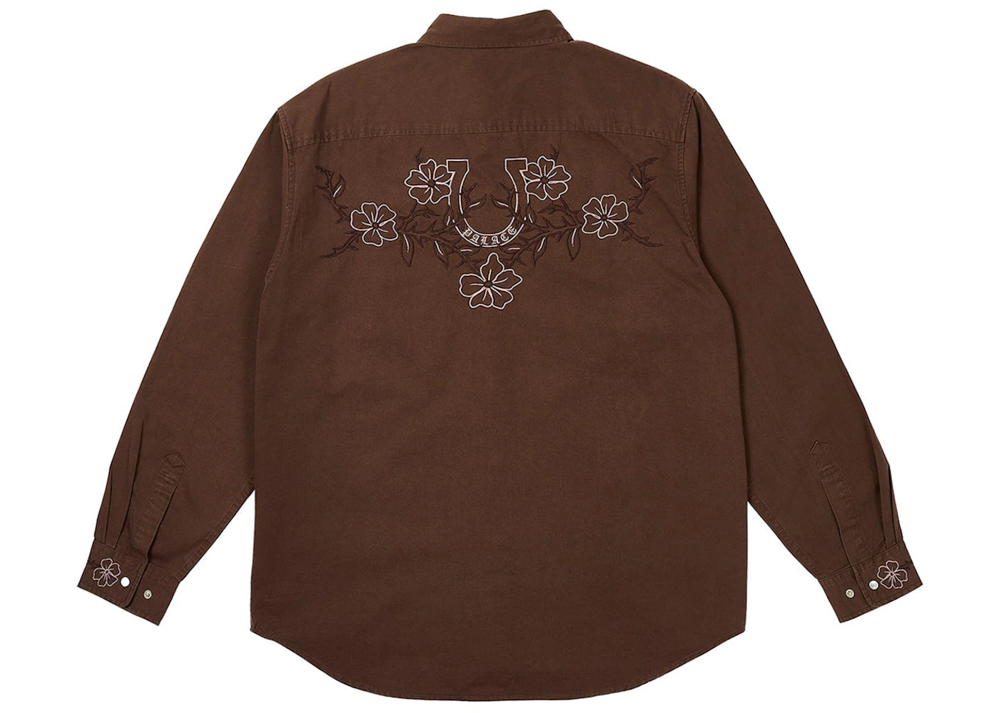 Palace Flexus Shirt Nice Brown