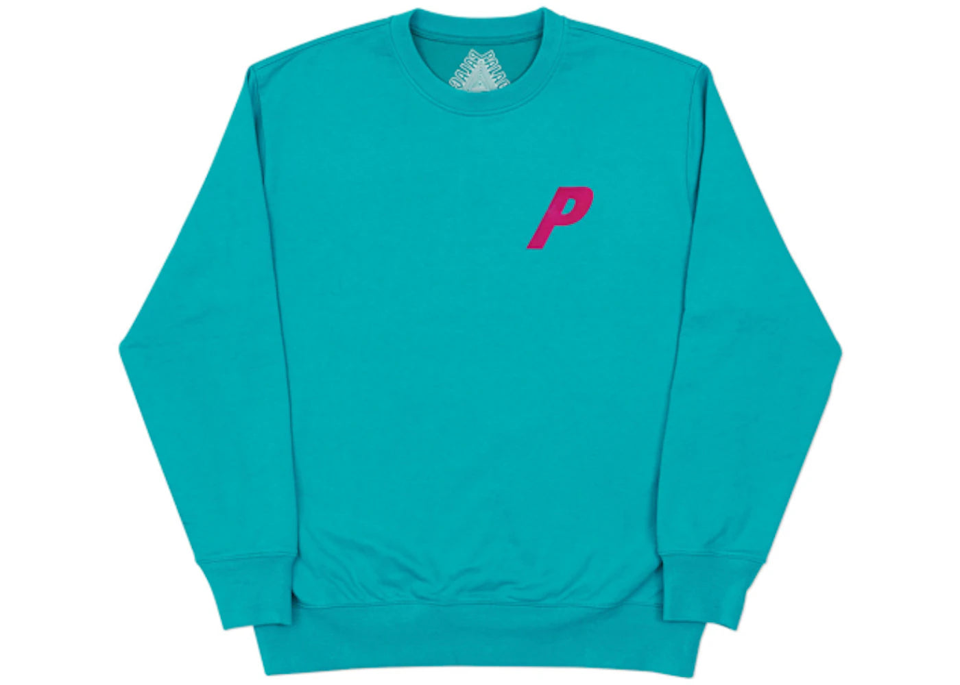 Palace Flocka P Crew Sea Green/Pink