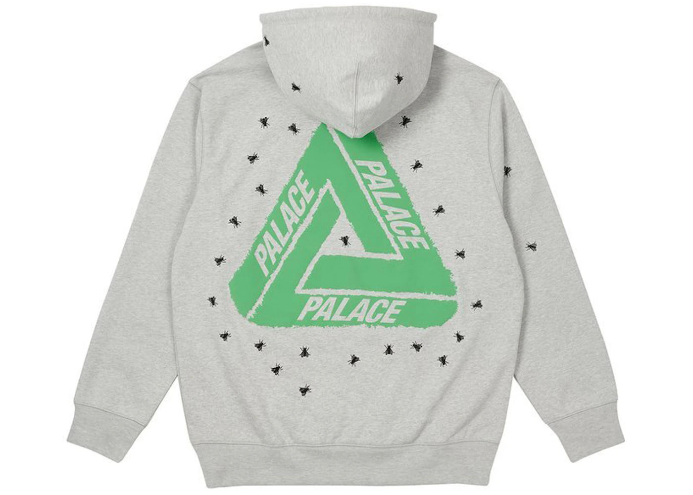 Palace Fly Hood Grey Marl