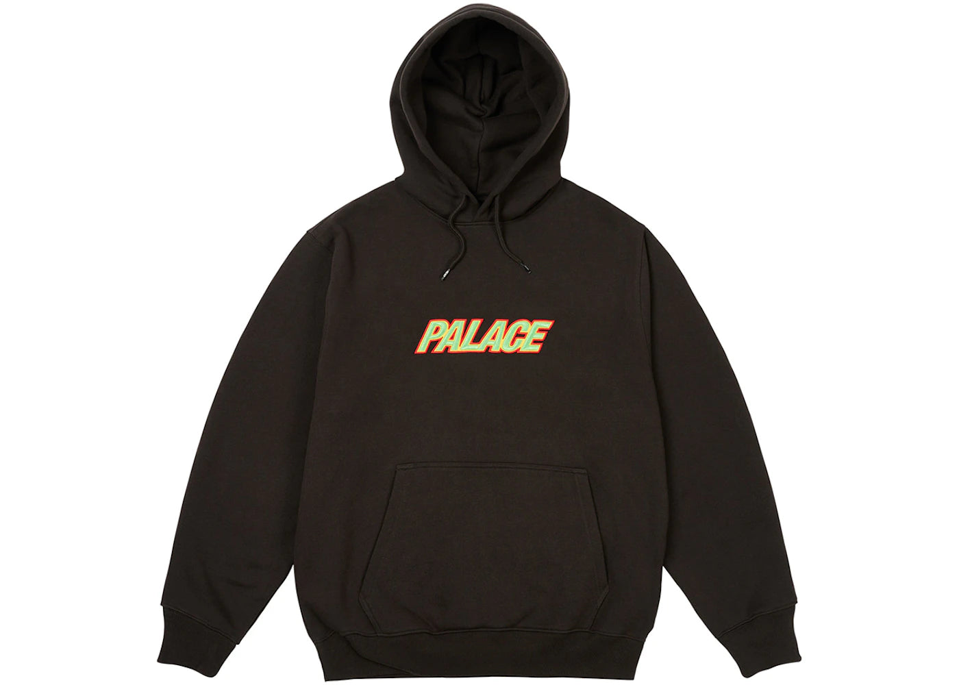 Palace Font Hood Black