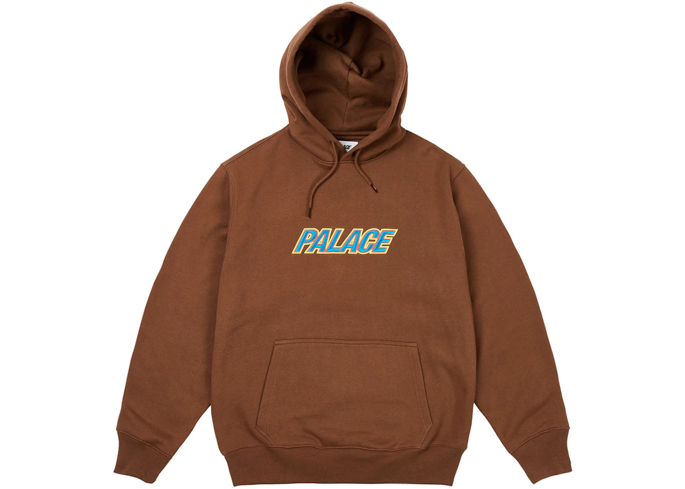 Palace Font Hood Caked Brown