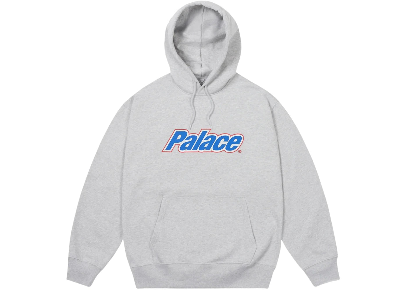 Palace Font Hood (FW25) Grey Marl
