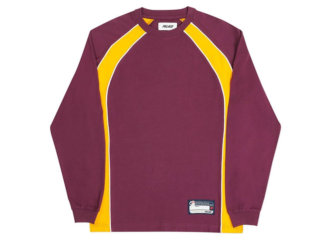 Palace For A Bright Future Longsleeve Burgundy