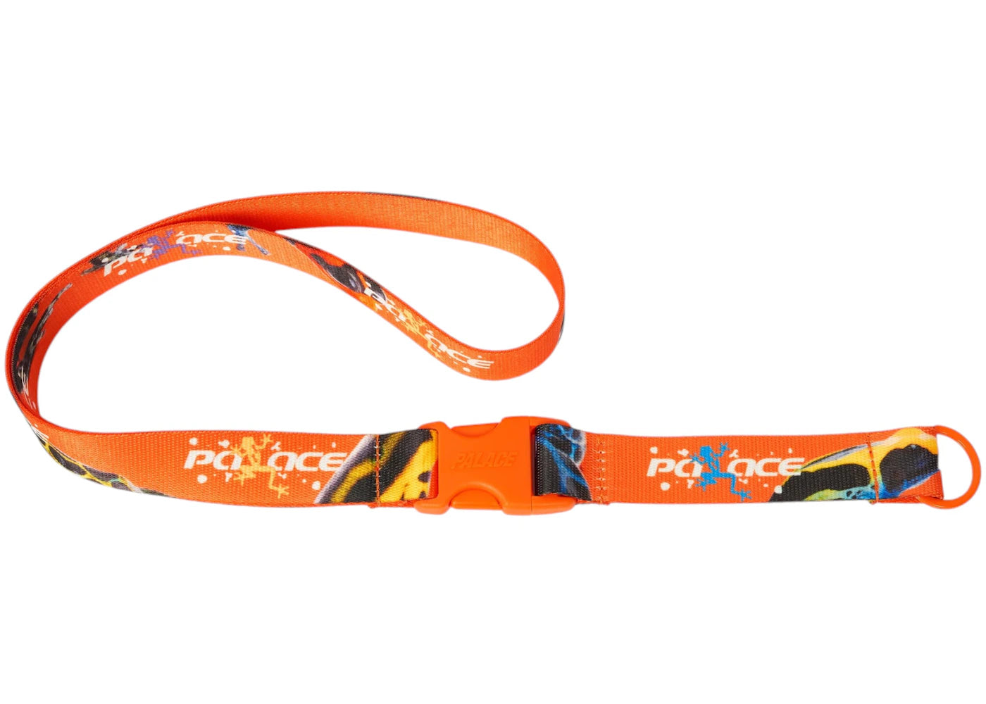 Palace Frogger Lanyard Orange/Multicolor
