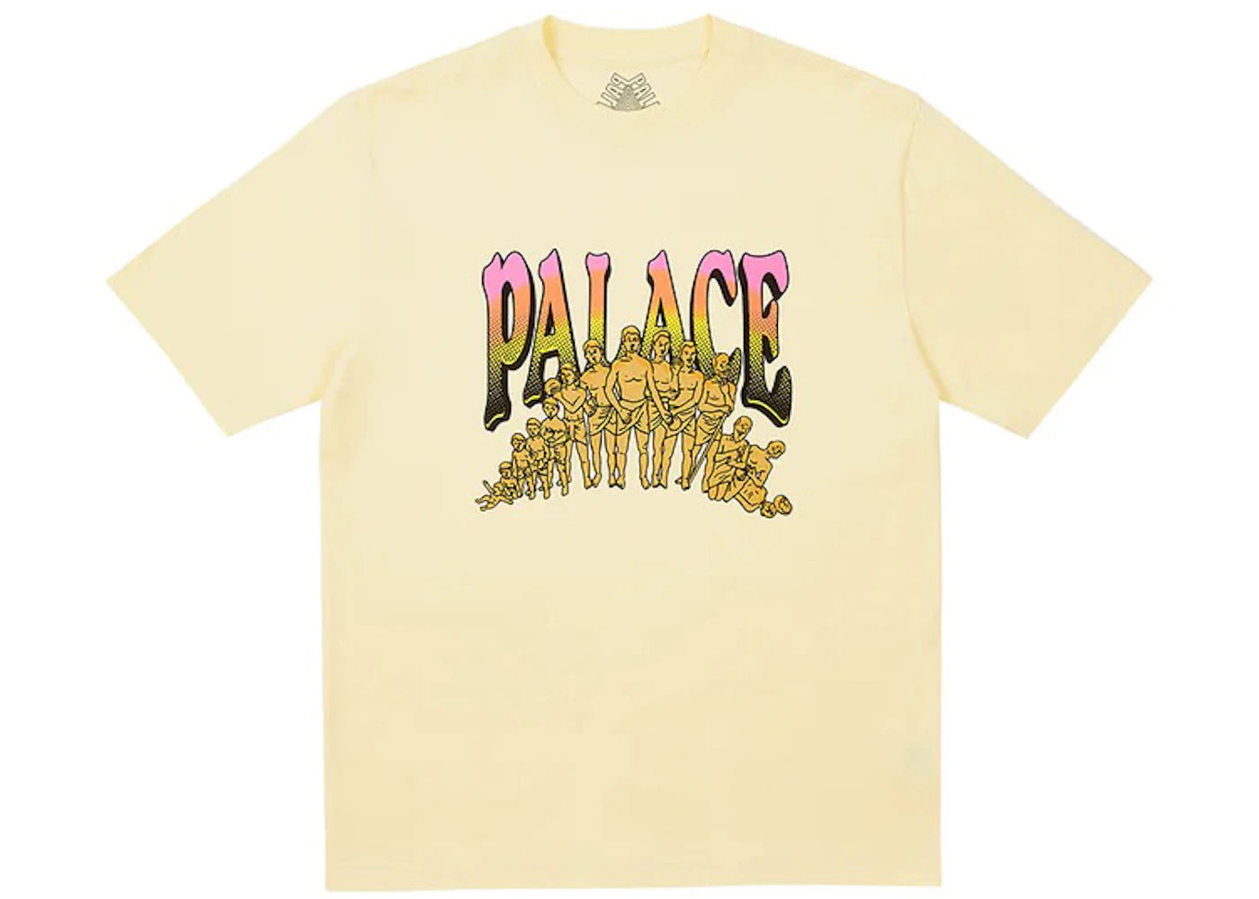 Palace From The Beginning To The End T-Shirt Mellow Yellow