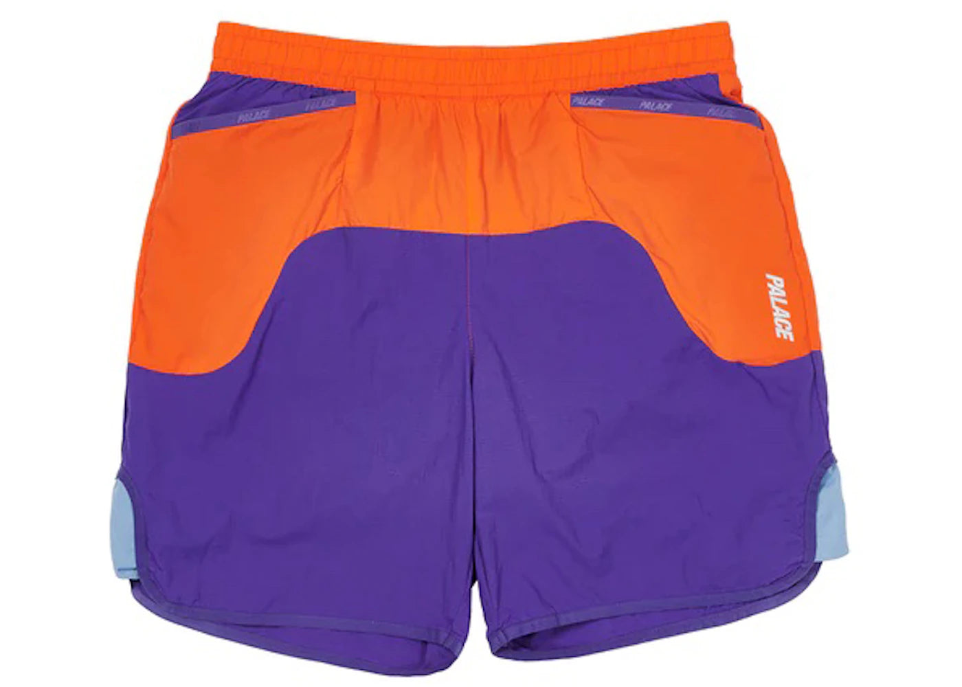 Palace Front Runner Shorts Purple/Orange