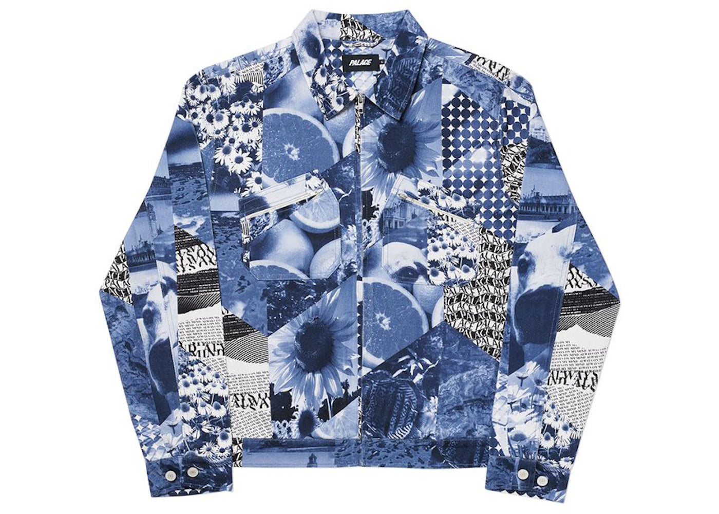 Palace Fruity Jacket Blue