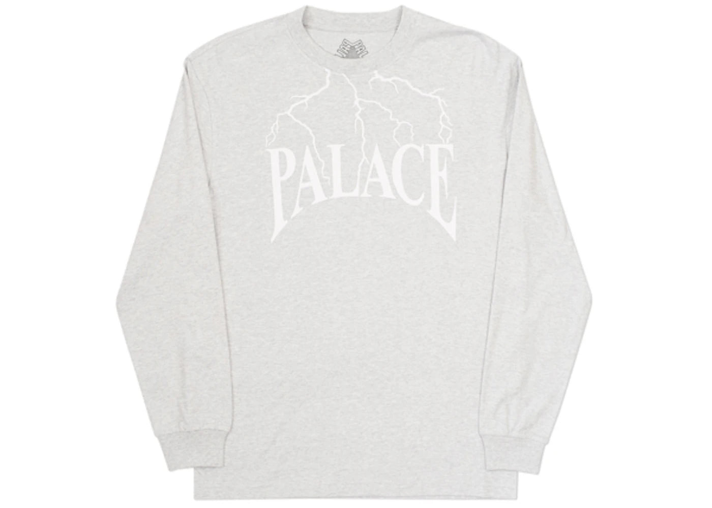 Palace Funder Longsleeve Grey Marl