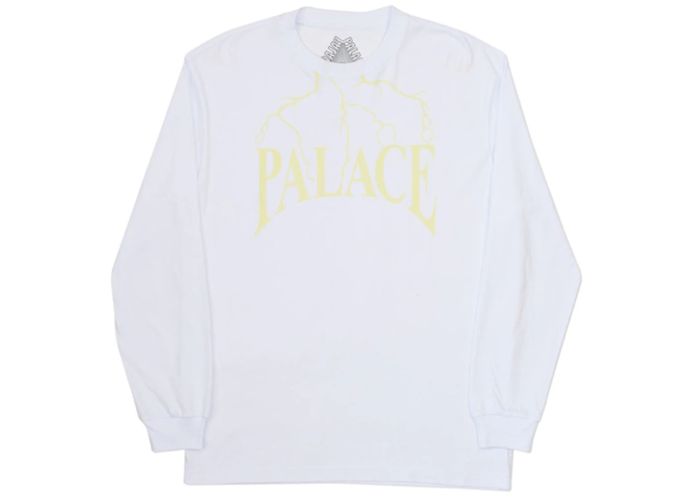 Palace Funder Longsleeve White