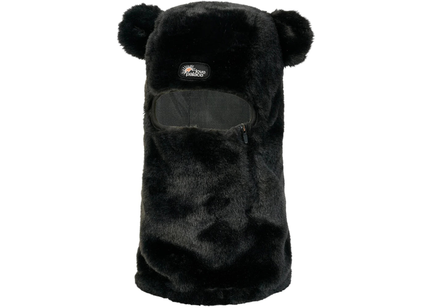 Palace Furry Ears Balaclava Black
