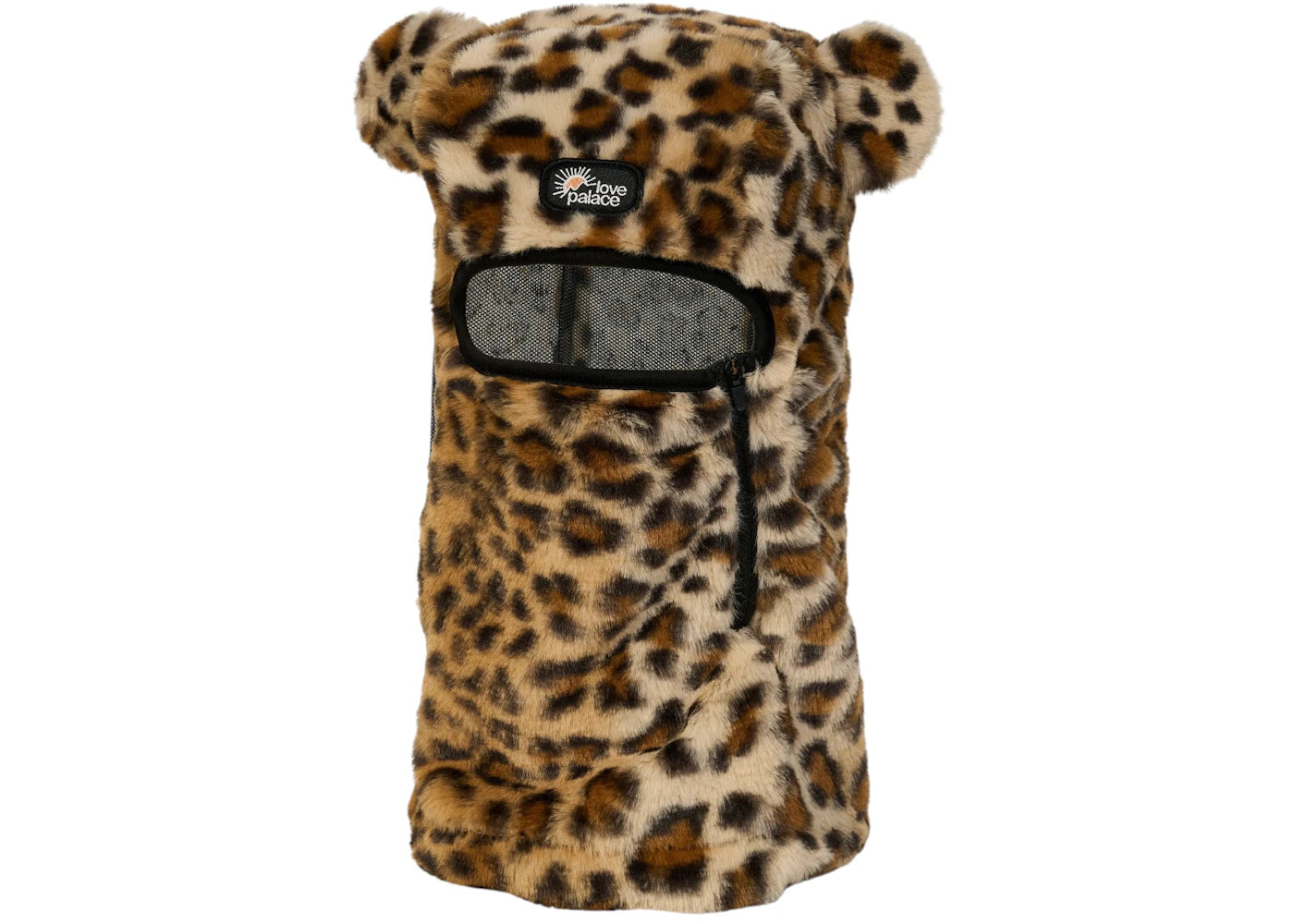 Palace Furry Ears Balaclava Leopard