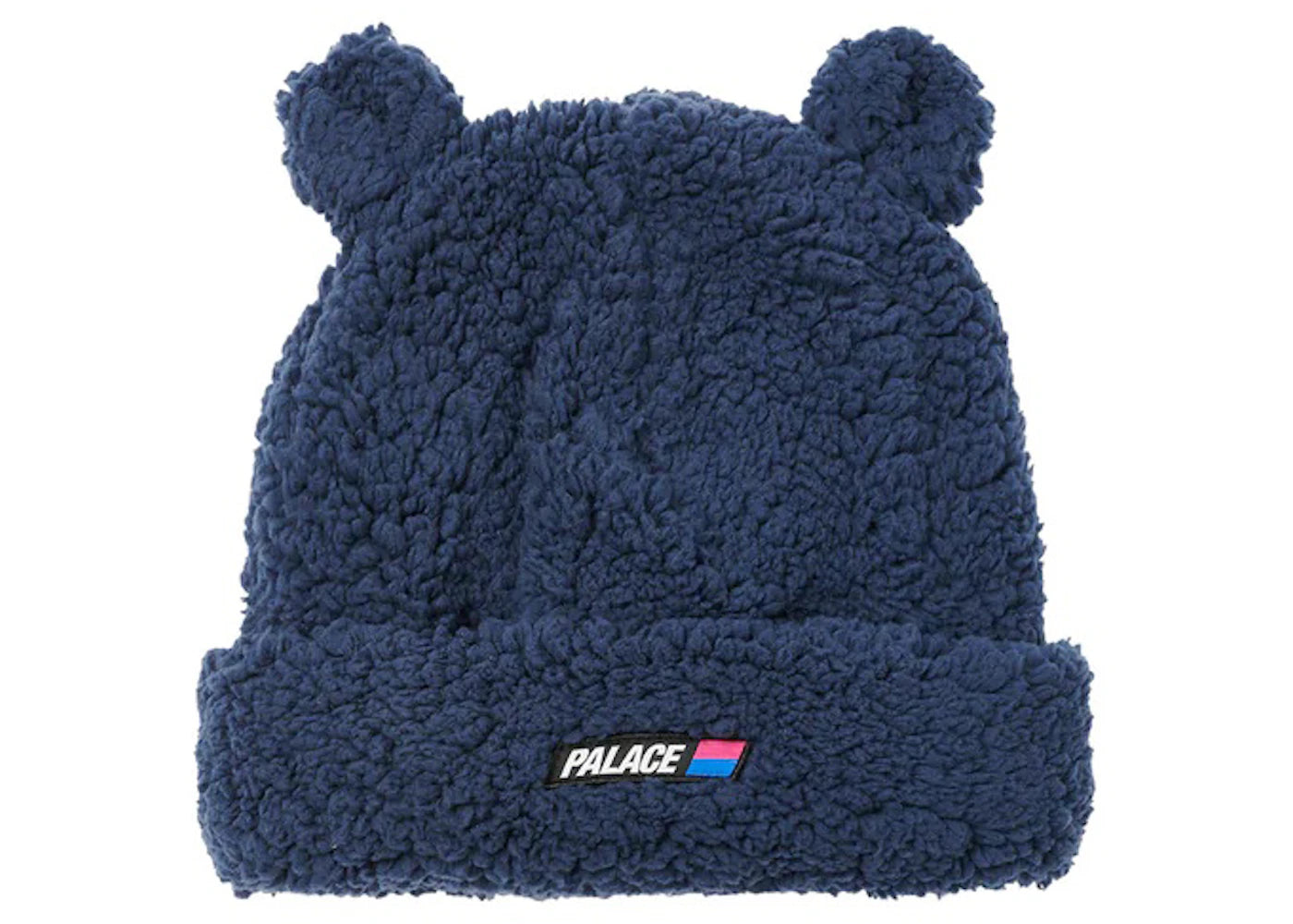 Palace Fuzzy Ear Beanie Navy