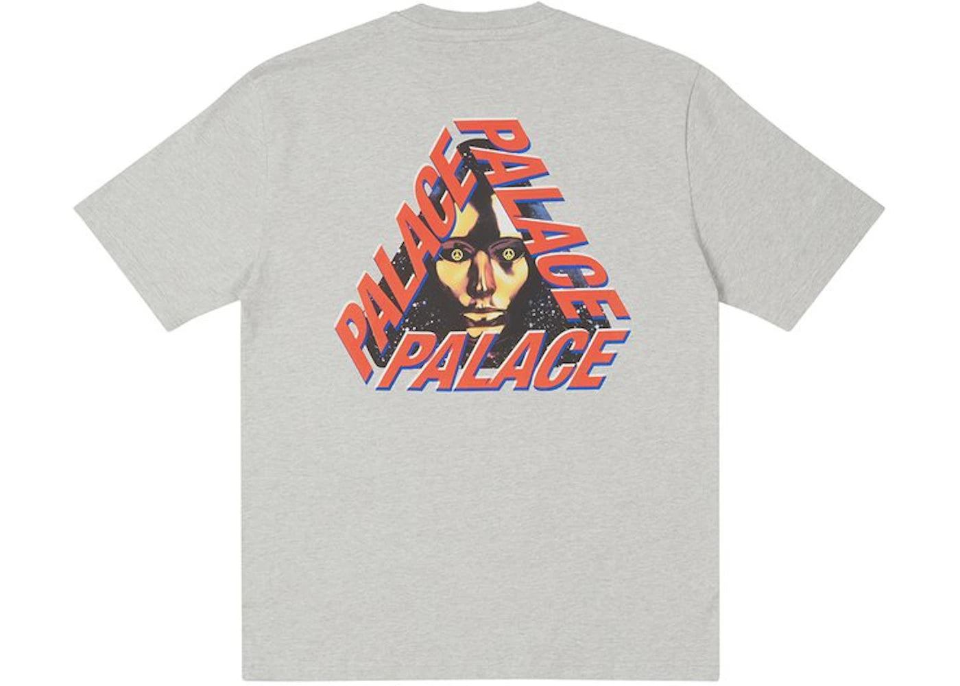 Palace G-Face T-shirt Grey Marl