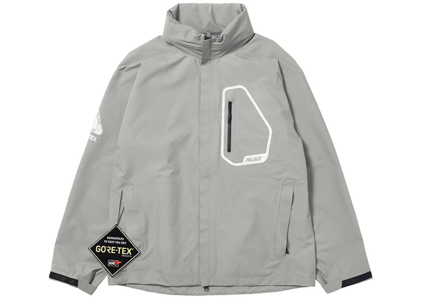Palace GORE-TEX Paclite Vent Jacket Ghost Grey