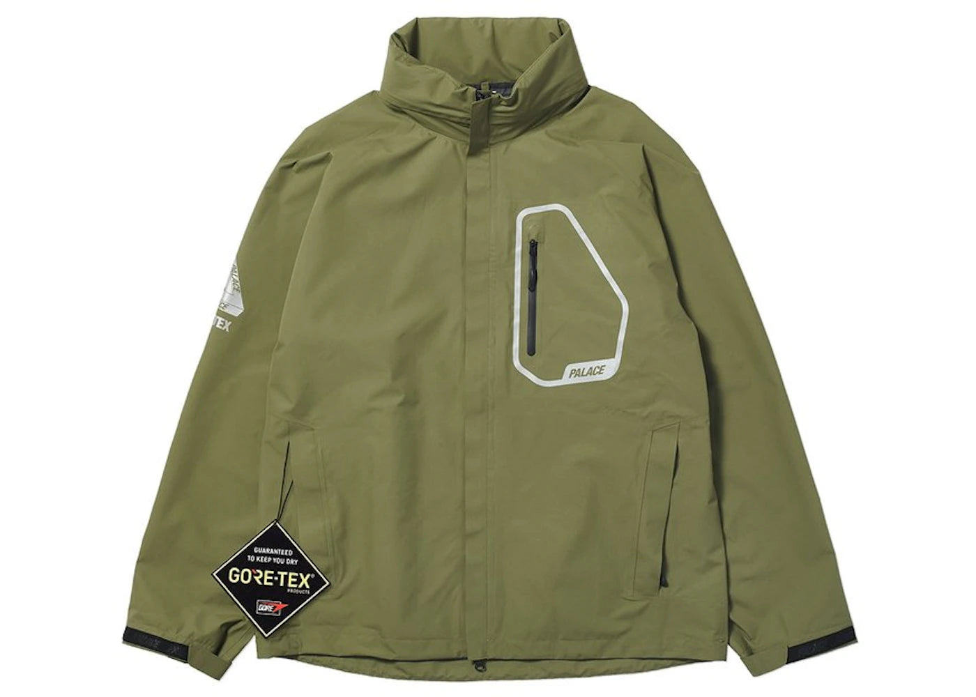 Palace GORE-TEX Paclite Vent Jacket Green