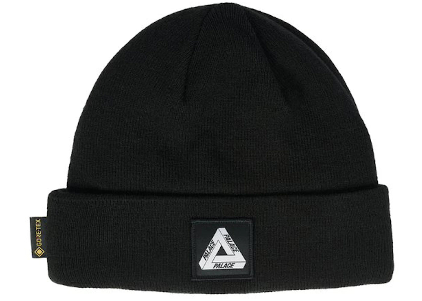 Palace GORE-TEX Tri-Ferg Patch Beanie Black