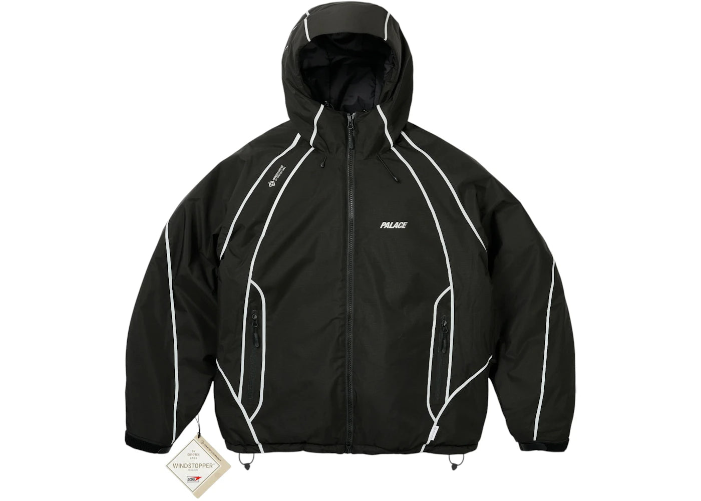 Palace GORE-TEX Windstopper Illuminator Jacket Black