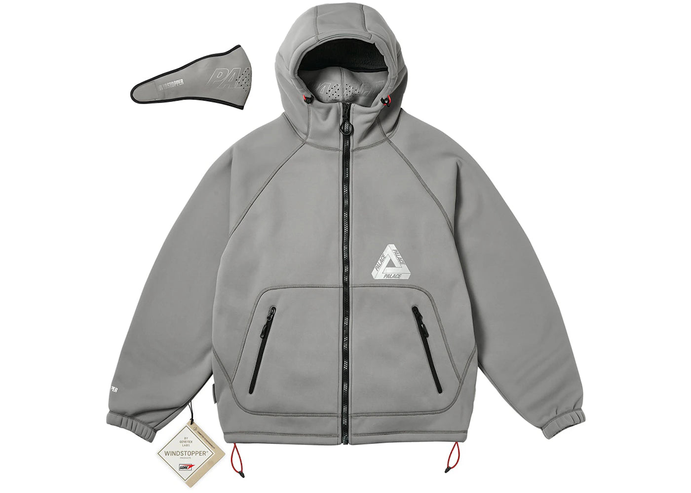 Palace GORE-TEX Windstopper Jacket Steel Grey