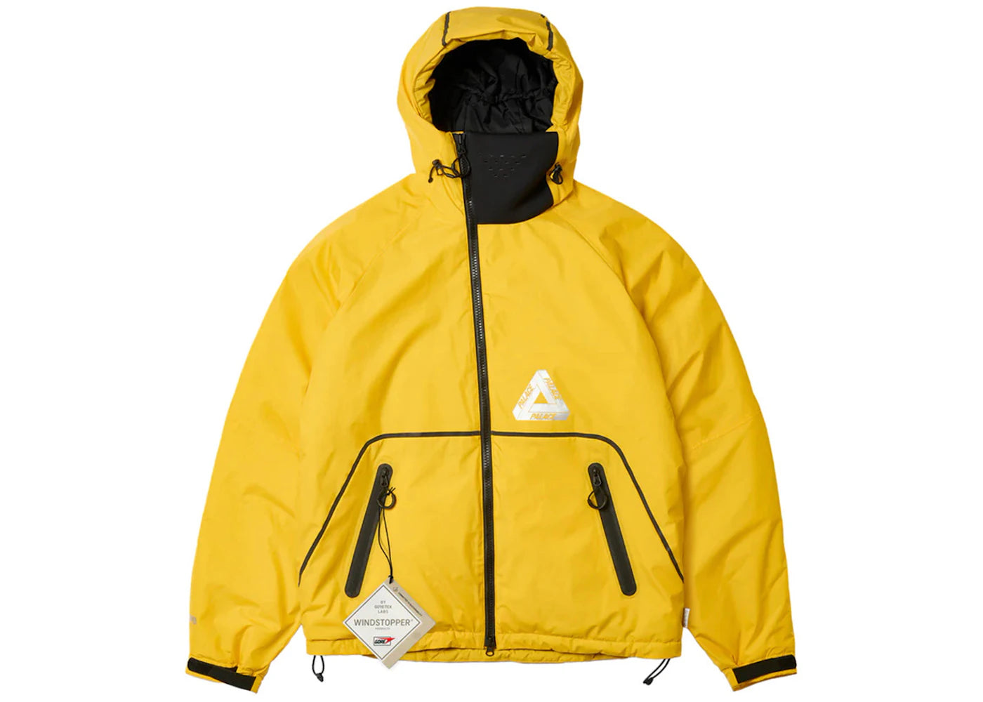 Palace GORE-TEX Windstopper Mask Jacket Yellow