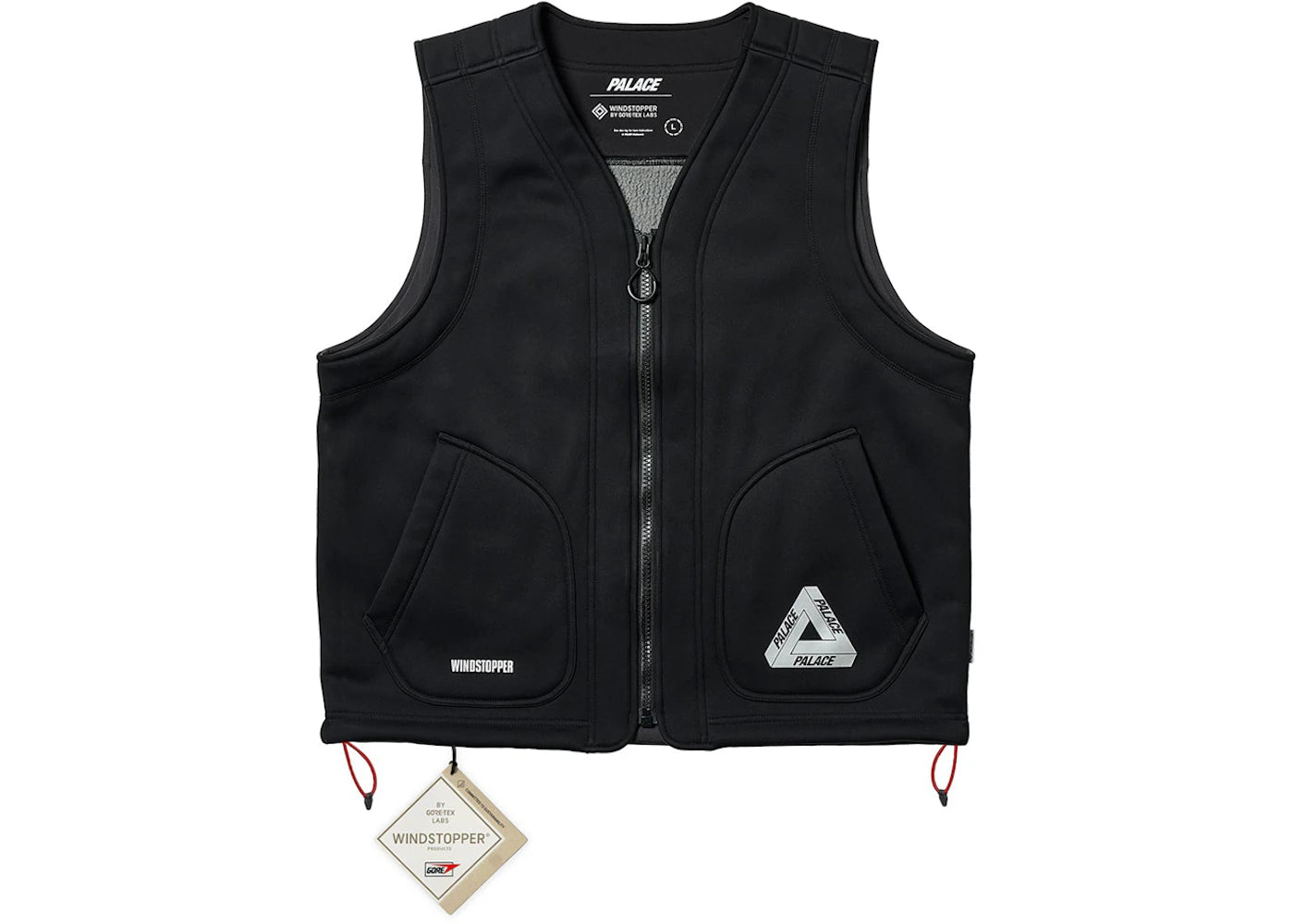 Palace GORE-TEX Windstopper Vest Black