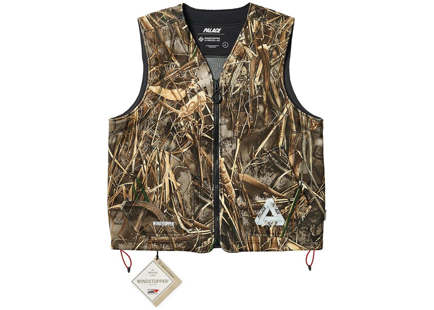 Palace GORE-TEX Windstopper Vest Realtree Max 7