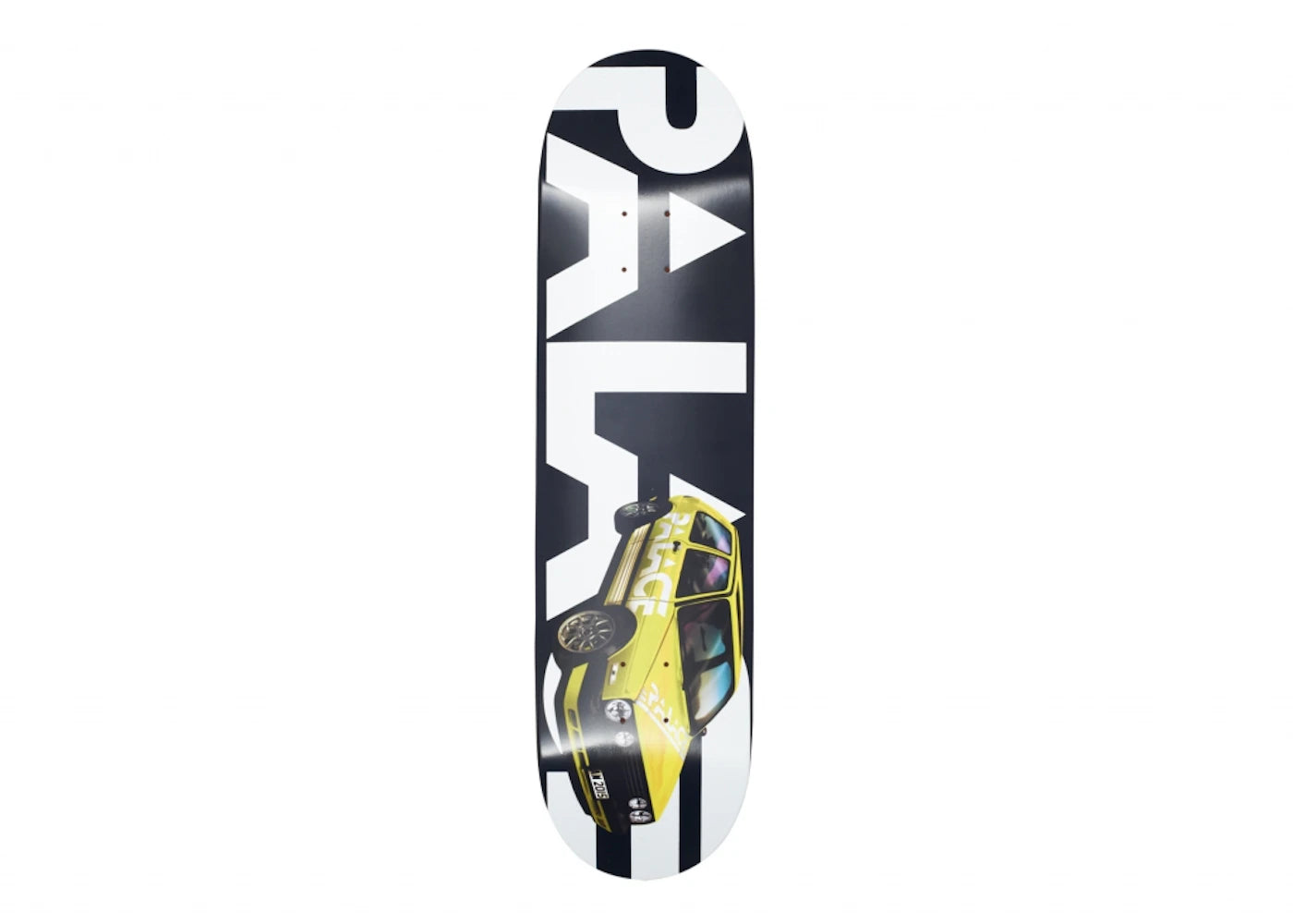 Palace GTI 8.3 Skateboard Deck Yellow