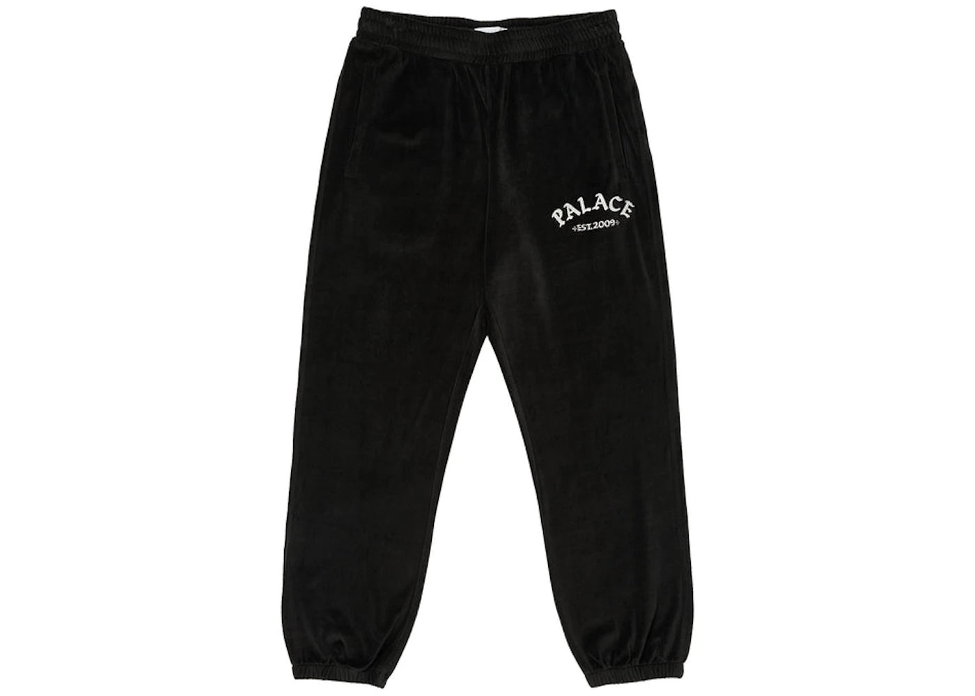 Palace Galore Velour Joggers Black