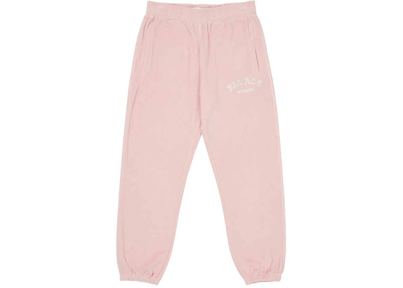 Palace Galore Velour Joggers Pink