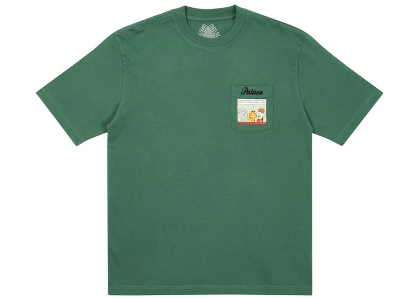 Palace Garfield Pocket T-shirt Fern