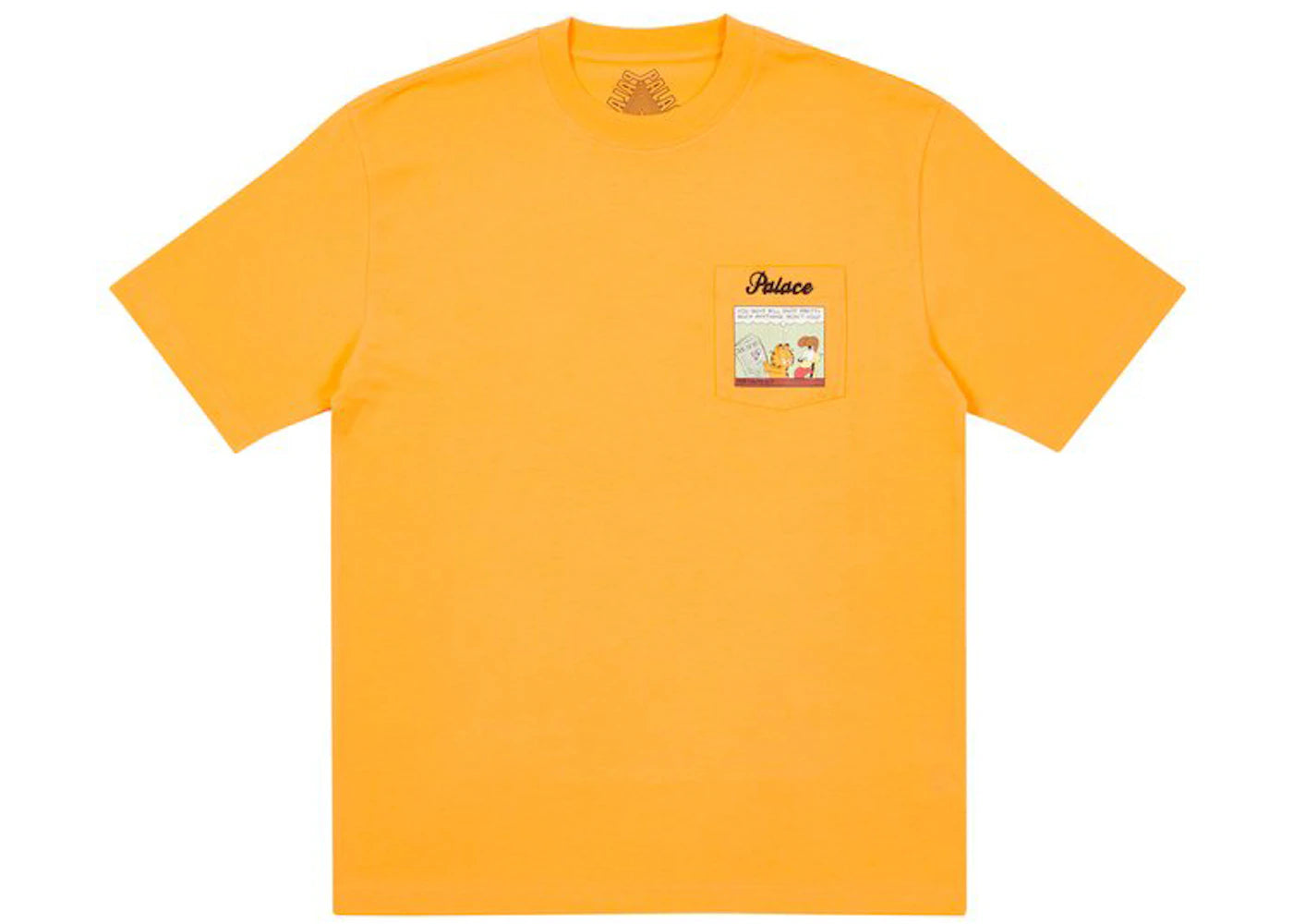 Palace Garfield Pocket T-shirt Light Orange