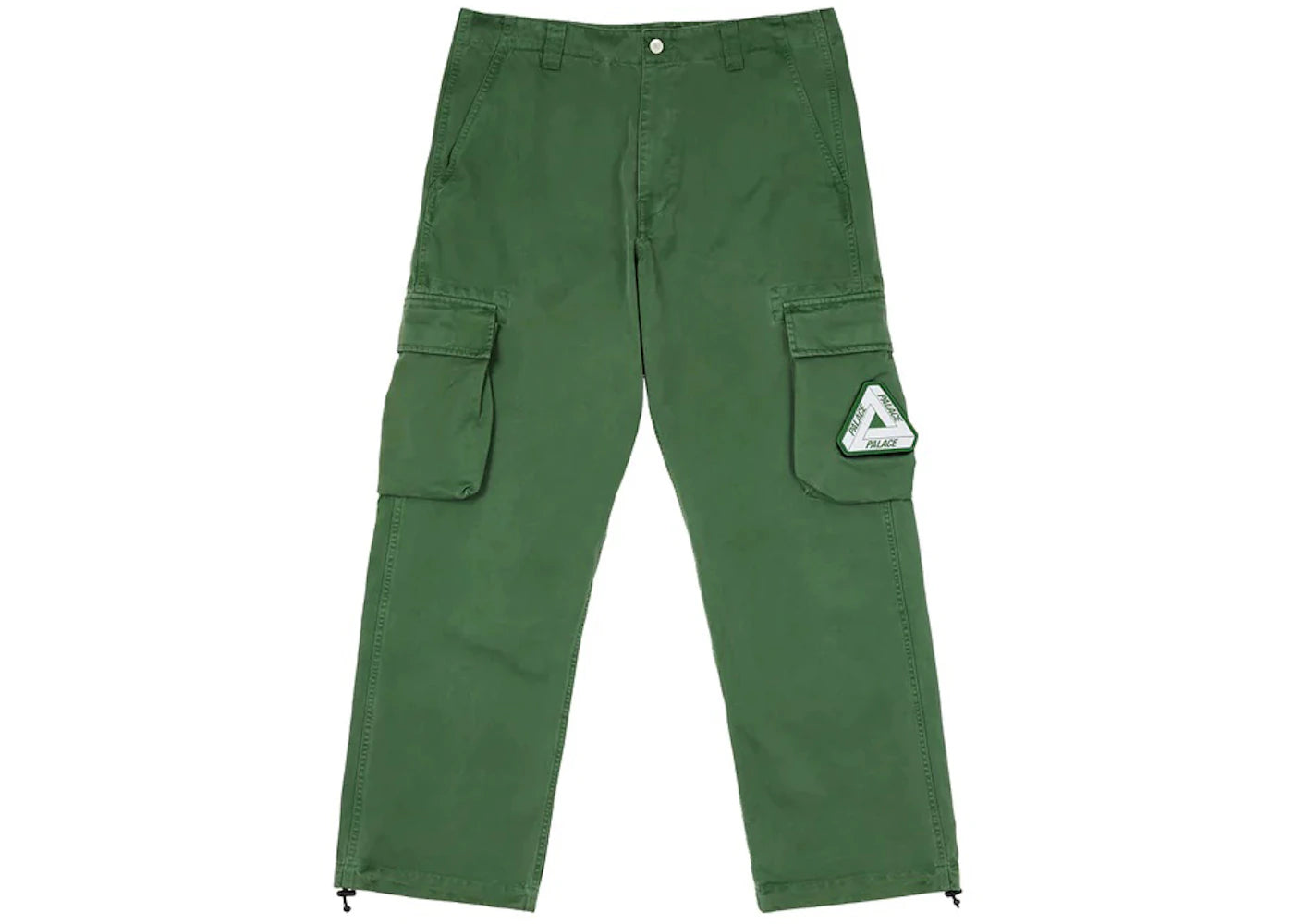 Palace Garment Dyed Cargo Trouser Olive