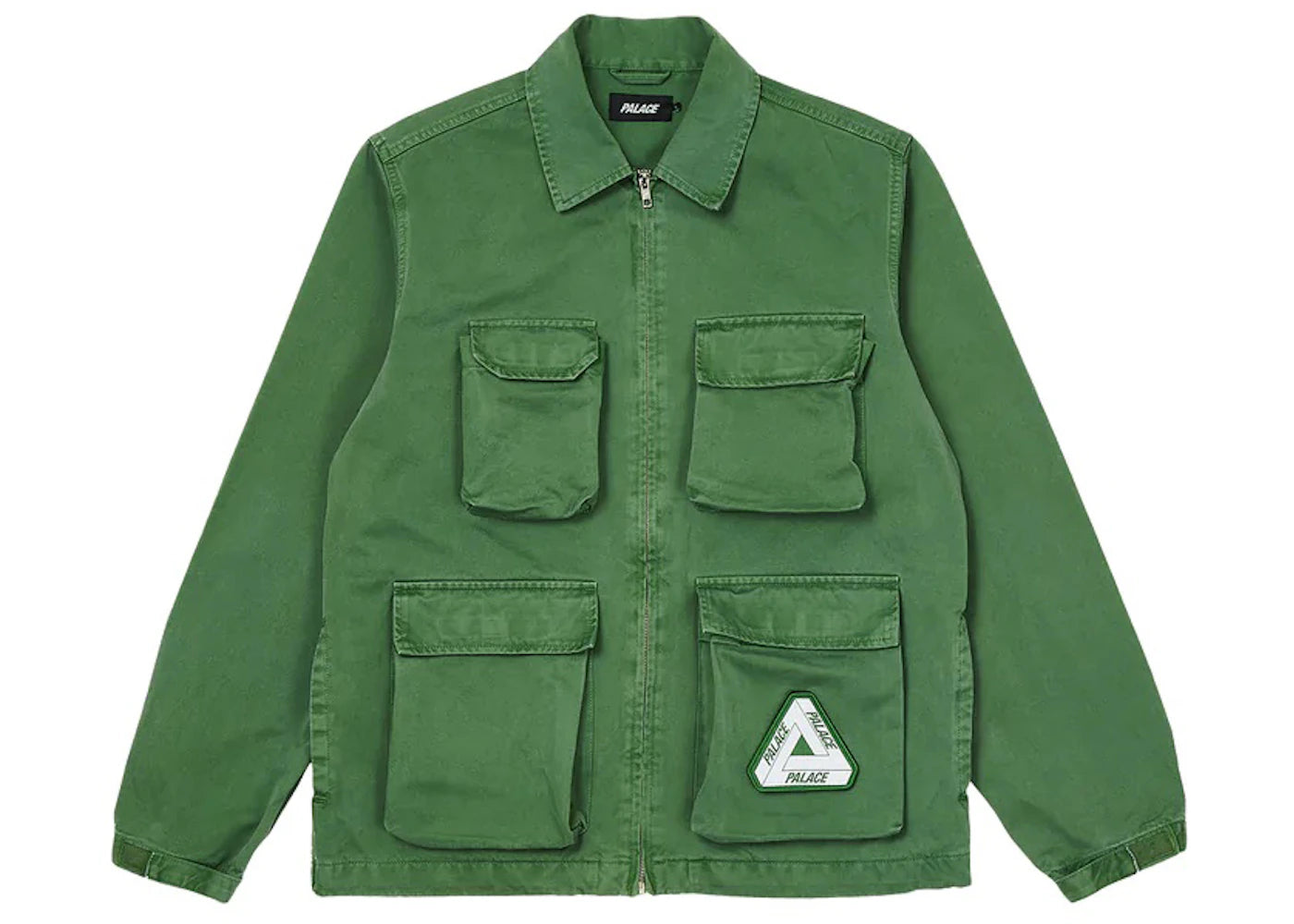 Palace Garment Dyed Jacket Olive