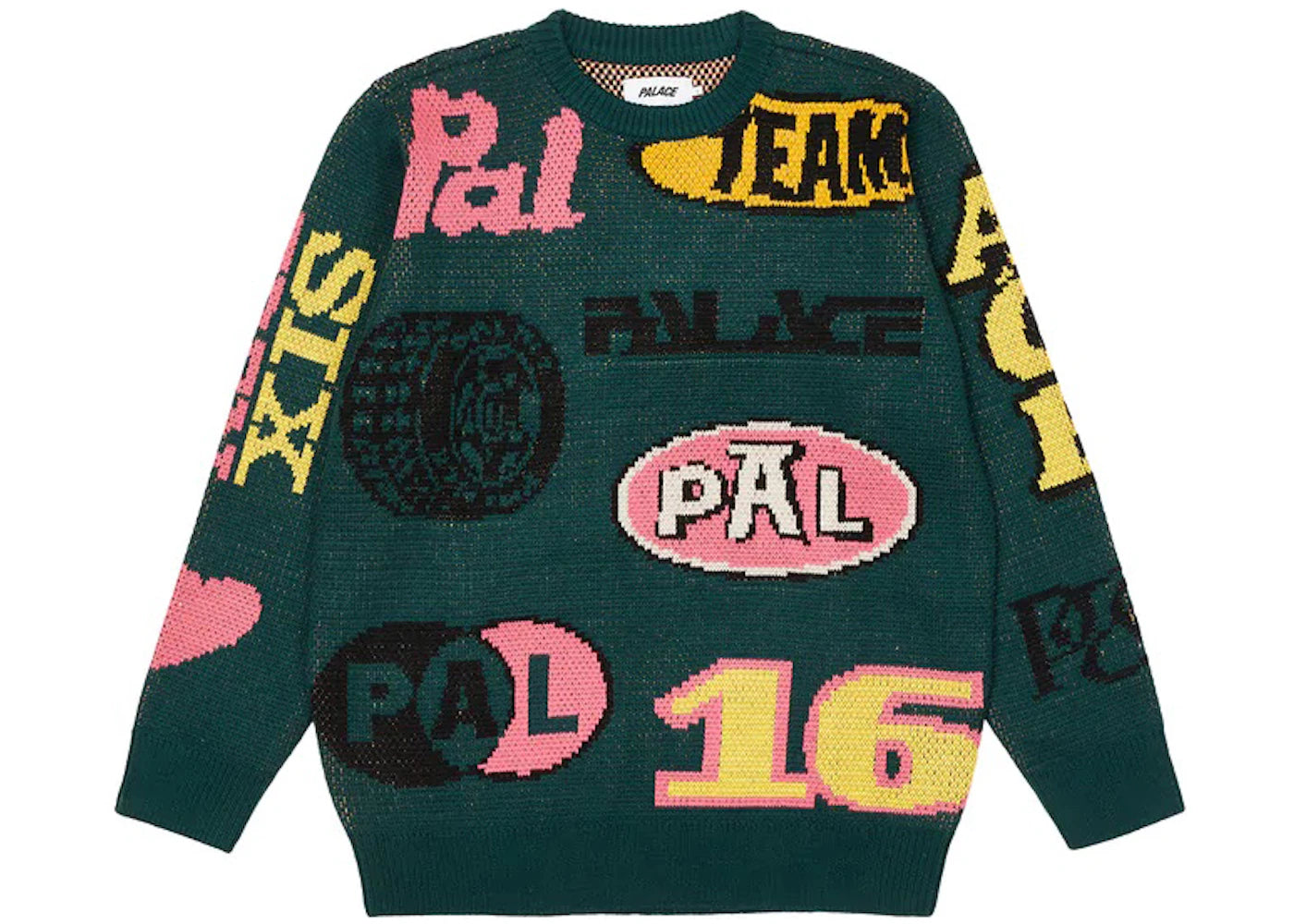 Palace Gassed Knit Green