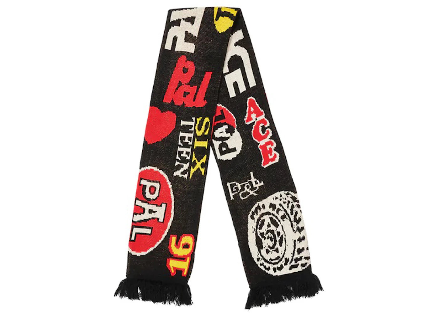 Palace Gassed Scarf Black