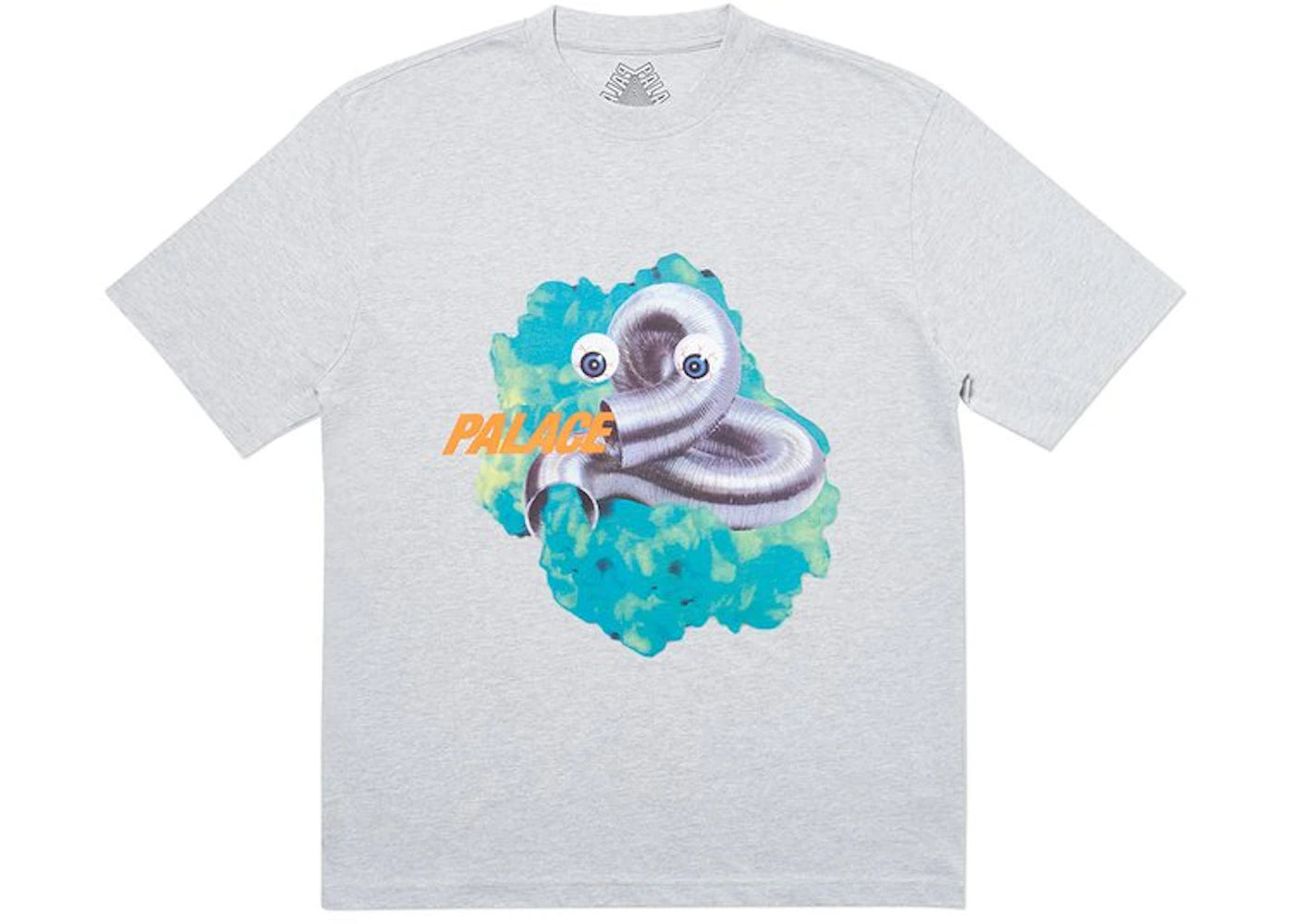 Palace Gassed T-Shirt Grey Marl