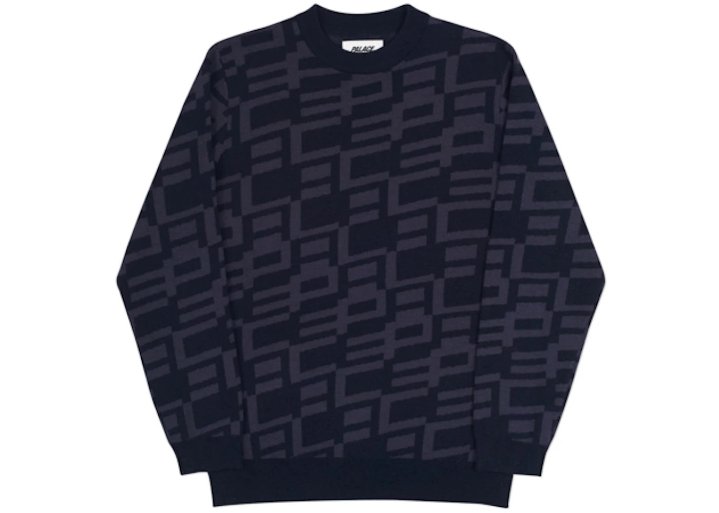 Palace Geo Knit Black/Grey