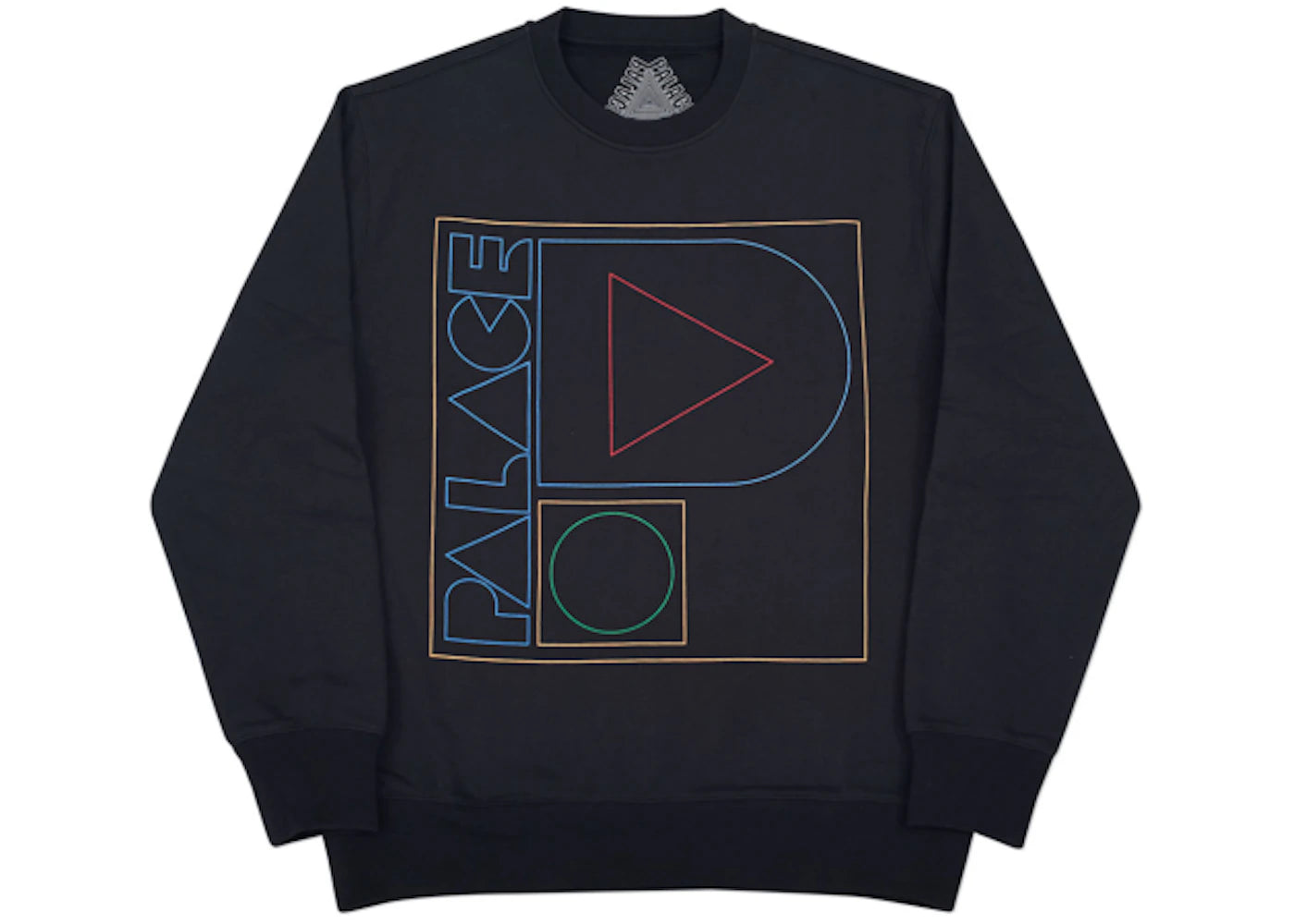 Palace Geo P Crew Black