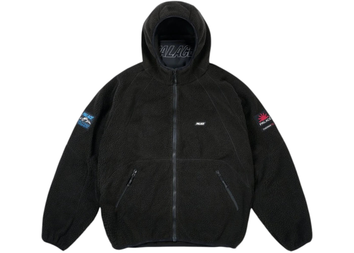 Palace Getting Higher Therma Fleece Jacket Black
