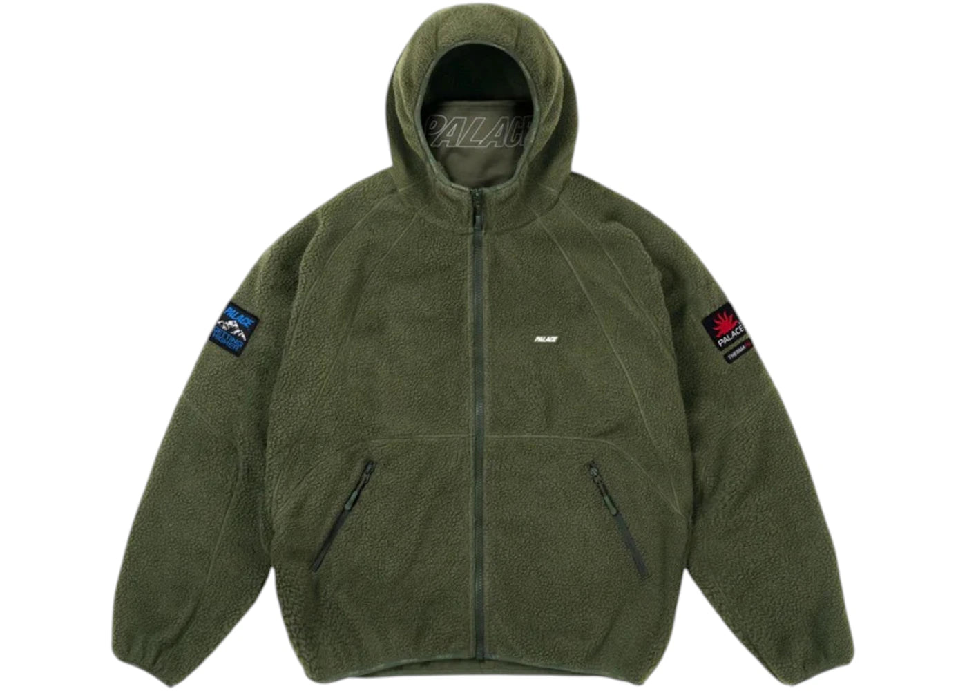 Palace Getting Higher Therma Fleece Jacket Deep Green