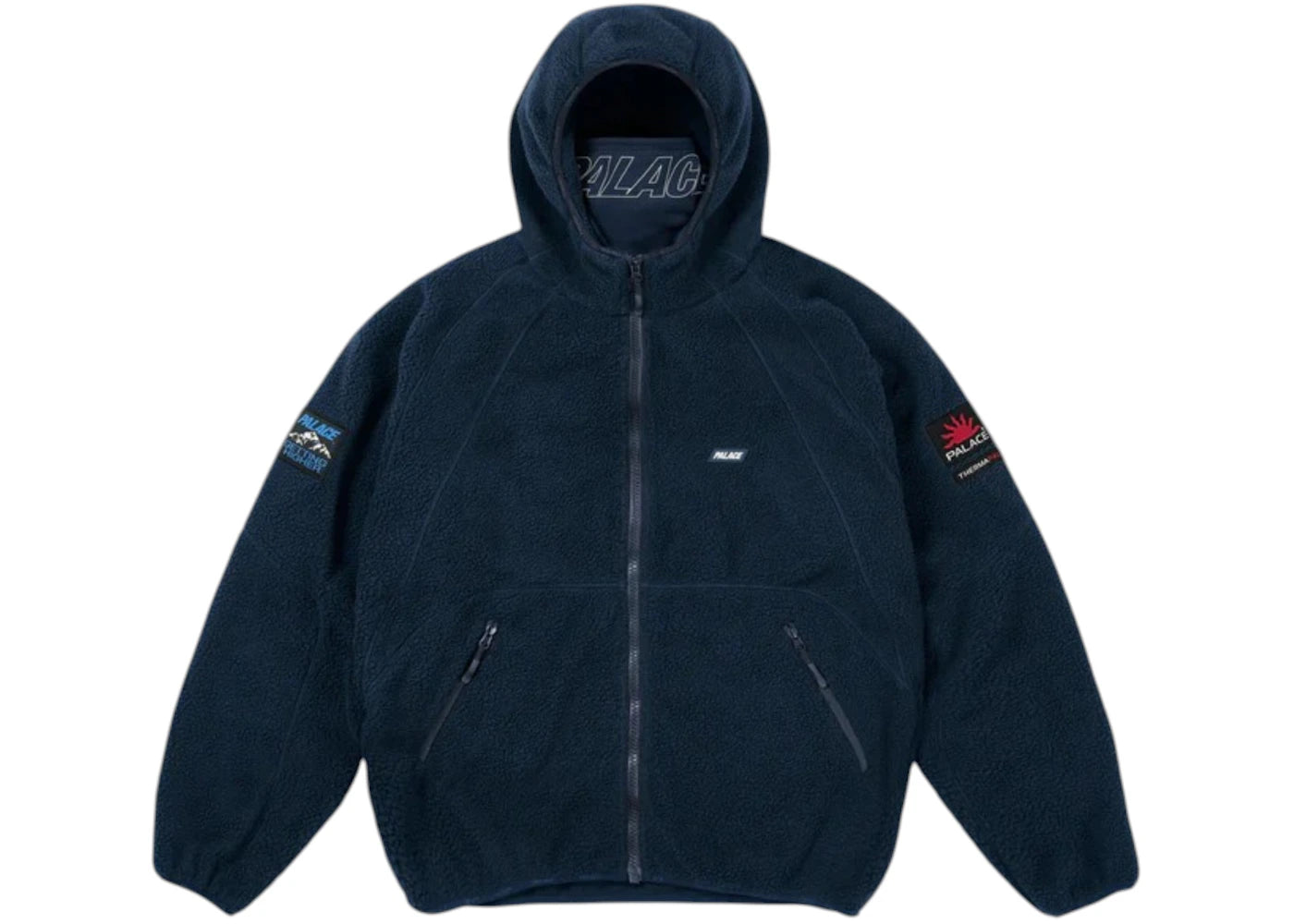 Palace Getting Higher Therma Fleece Jacket Navy