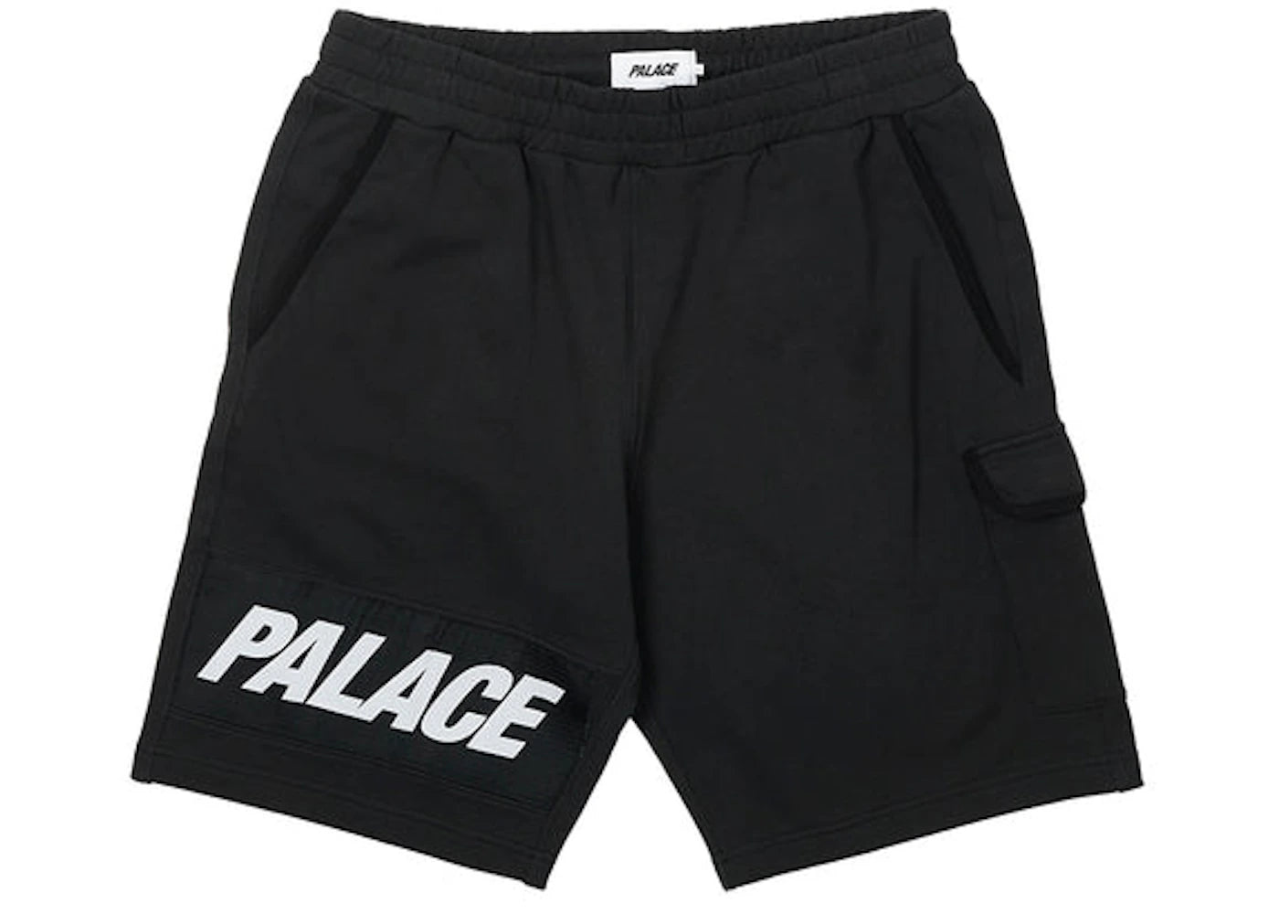 Palace Giant Woven Label Shorts Black