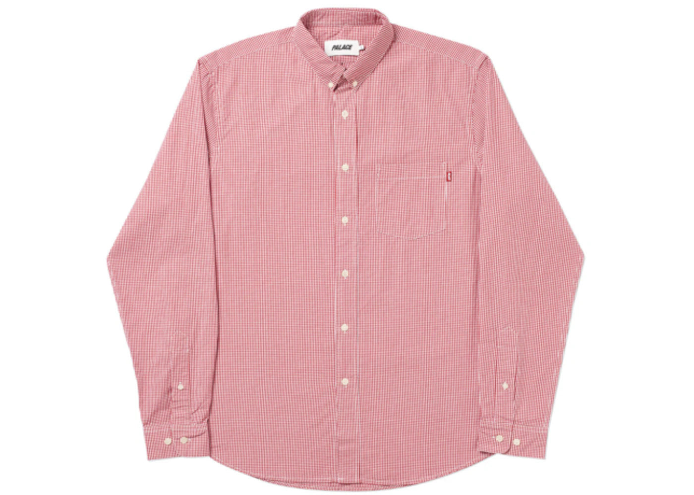 Palace Ging-Ham Shirt Red