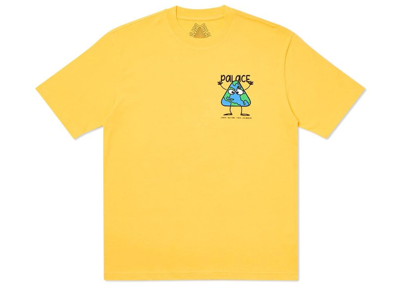 Palace Globlerone T-shirt Yellow