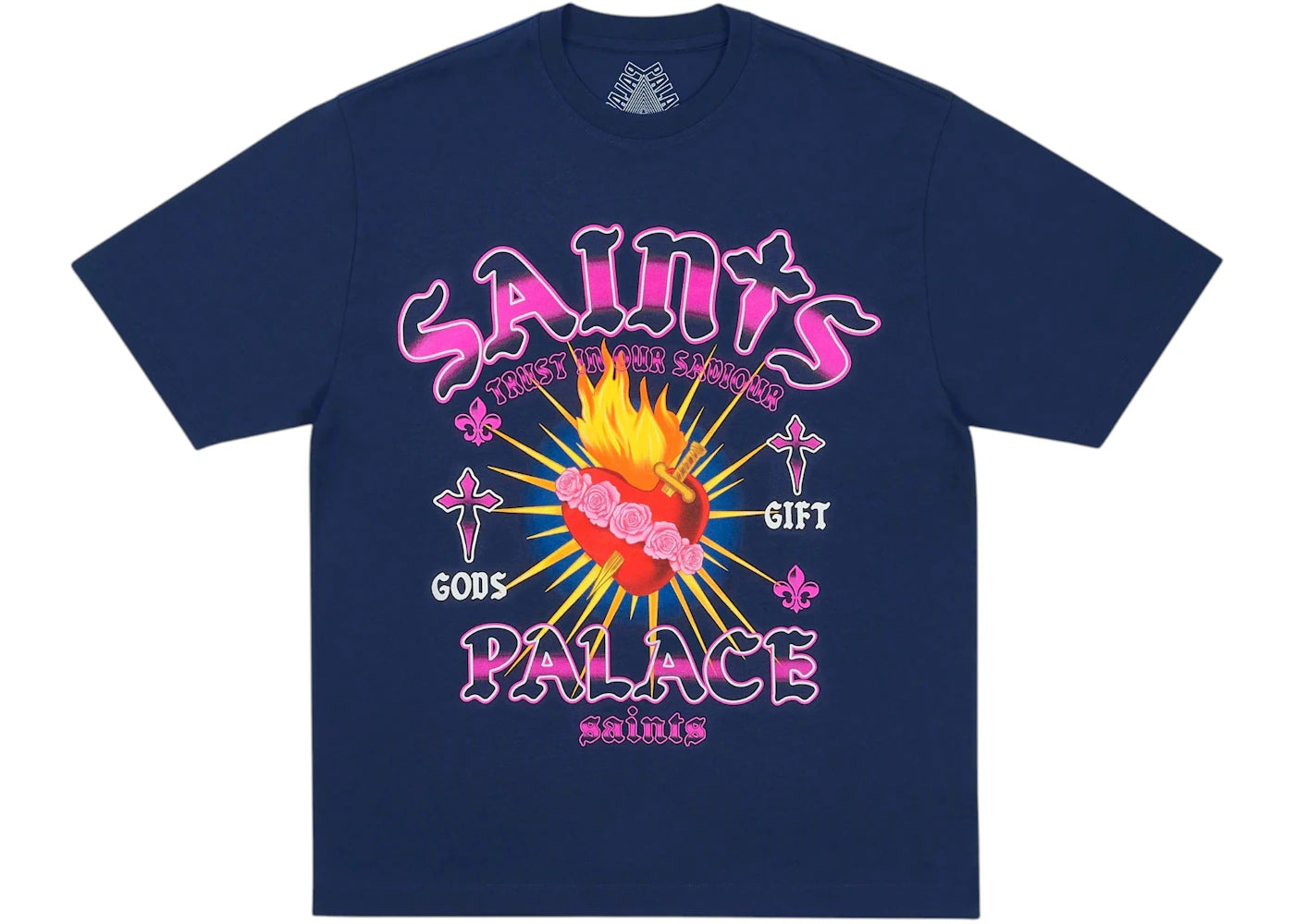 Palace Gods Gift T-Shirt Navy