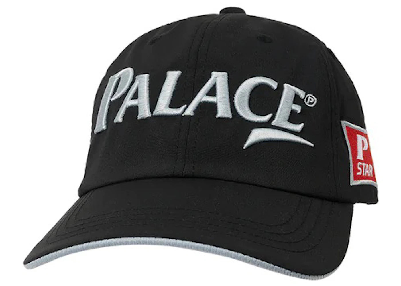 Palace Golf Shell 6-Panel Black