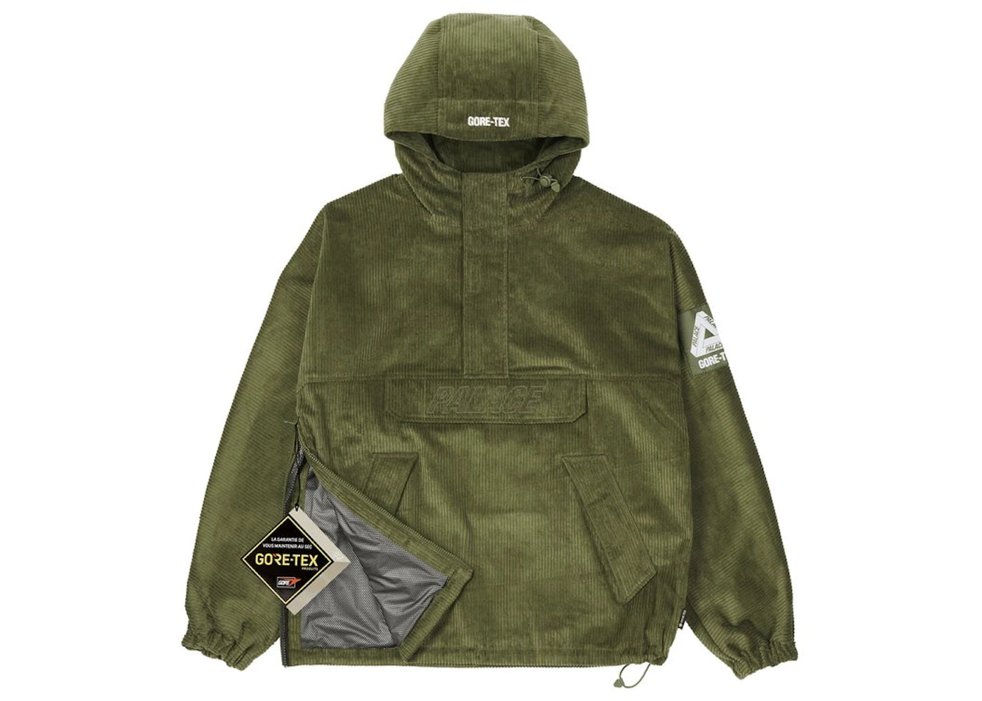 Palace Gore-Tex Corduroy Jacket Green