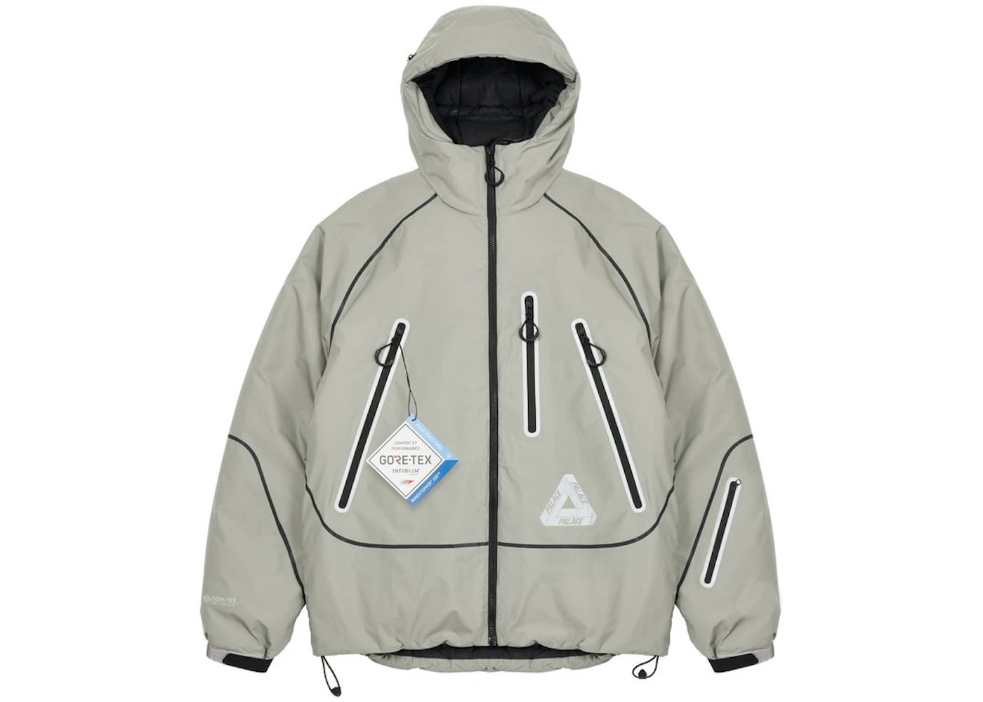 Palace Gore-Tex Infinium P-Tech Jacket Grey
